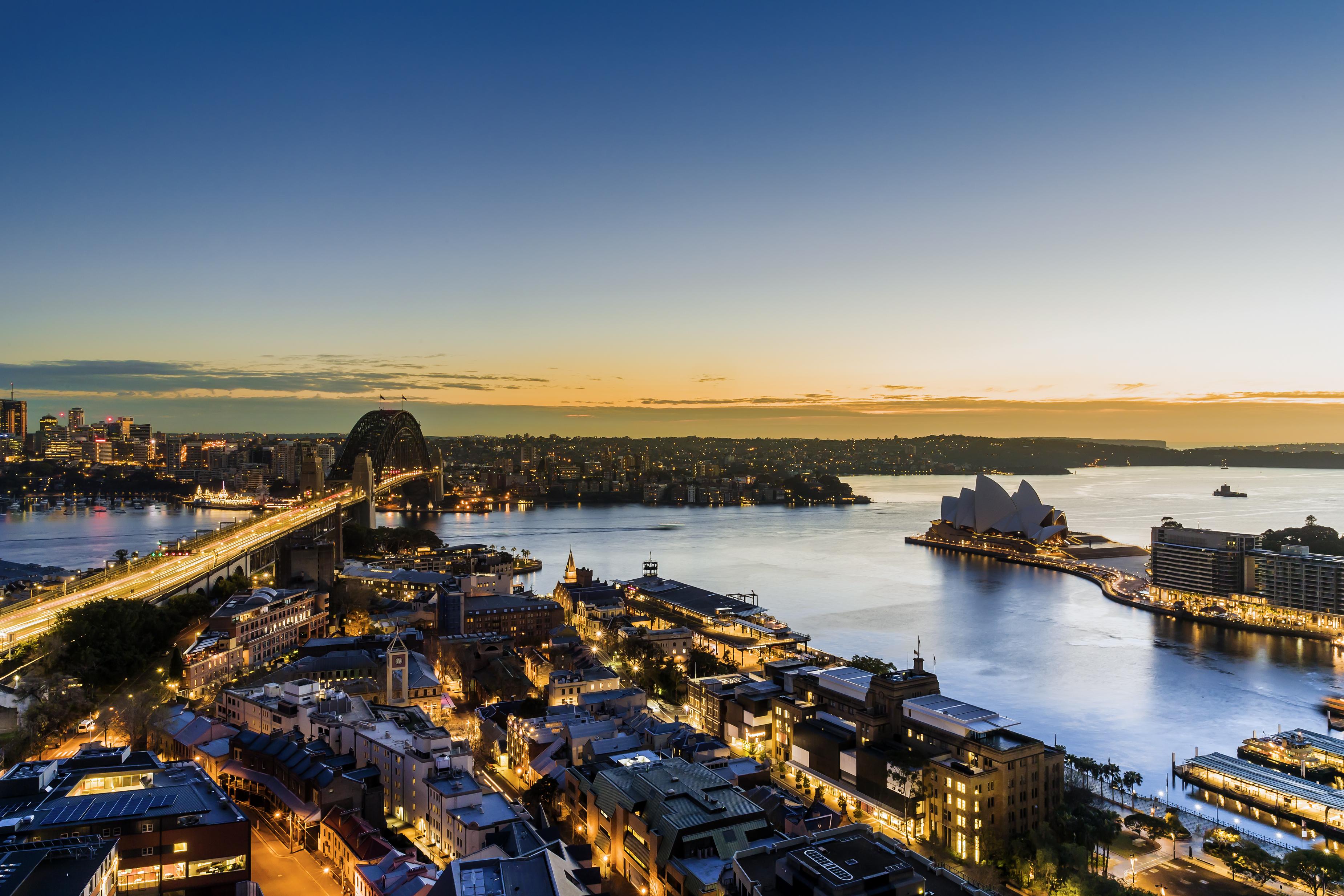 The Sebel Quay West Suites Sidney Dış mekan fotoğraf View of the city from the Westin Hotel